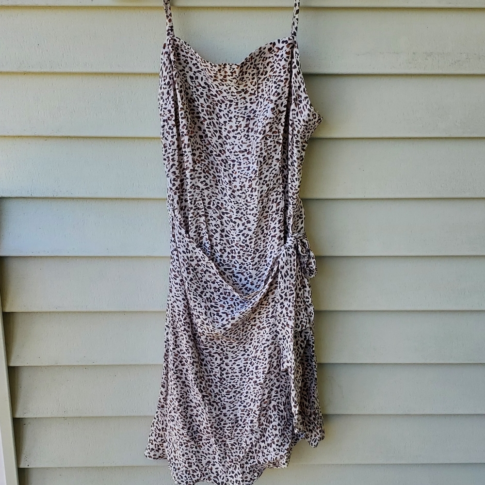 Abercrombie & Fitch Leopard Print Mini Dress